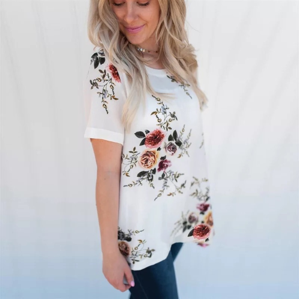Chifon Floral Blouse